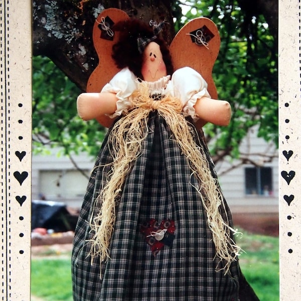 23" Maggie Bag Lady By Deena's Country Hearth Paquete de patrón de costura vintage sin cortar 1996