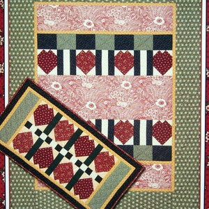 Pack-A-Picnic inklusive Parade Day Runner von Lynette Jensen und Thimbleberries Quilt Pattern Leaflet 2006