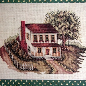 Sommer - Country In Season By Creative Keepsakes Vintage Zählmuster Kreuzstich Anleitung 1985