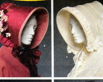 Misses' Bonnets McCall's Costumes M5129 Uncut Sewing Pattern 2006