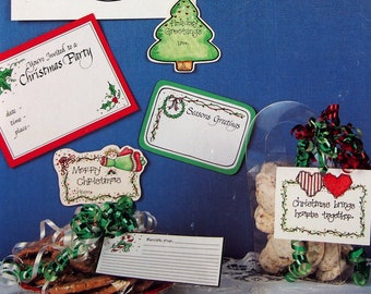 Christmas Creations - Copy, Clip N' Color By Annette Ward Vintage Clip Art Pattern Booklet 1992