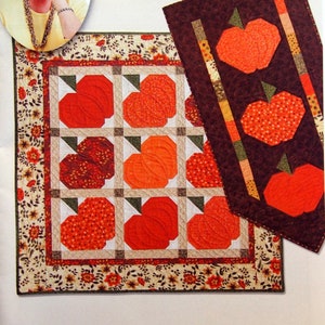 Kürbis Bauernhof - Quilt In a Day by Eleanor Burns kleine Quilt Muster Broschüre 2010