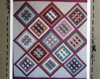 Tic-Tac-Toe By Nellie's Needle Quilt Pattern Packet Undated
