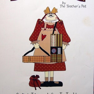 Teebeutel - Quilter's Totes aus Geschirrtüchern! By The Lehrer Pet Vintage Schnittmuster Faltblatt 2003