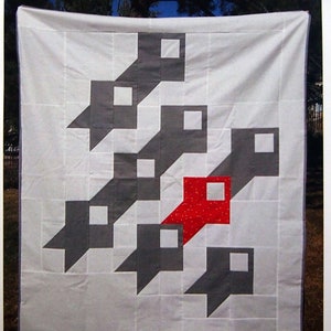 Minnows - Stash Pick Of The Month By Megan Fisher Quilt Pattern Packet 2017