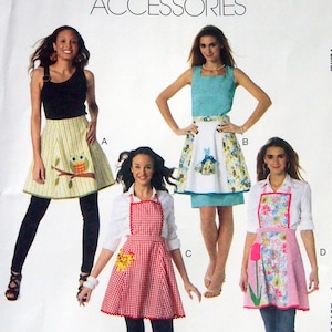 Aprons McCall&#39;s Fashion Accessories M6334 Uncut Sewing Pattern 2011