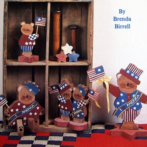 I Love America By Brenda Birrell Vintage Tole And dekorative Malerei Muster Broschüre 1991