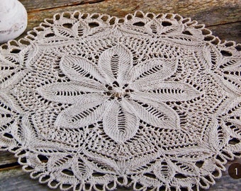 Fresh Knit Doilies - 3 Designs By Larisa Scott Knitting Pattern Leaflet 2006