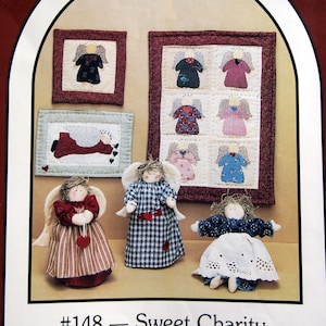 Sweet Charity By Dream Spinners And Great American Quilt Factory, Inc. Vintage Sewing And Quilting Pattern Packet 1988 image 1