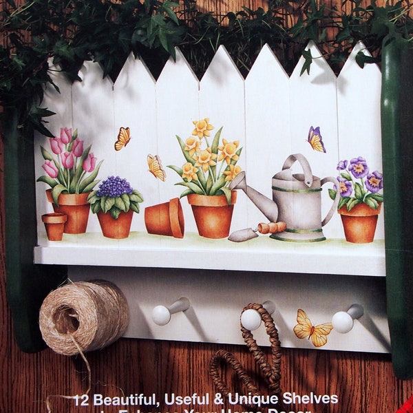 Creative Shelves To Paint By Tasha Yates And Plaid Tole And Decorative Painting Pattern Book 1999