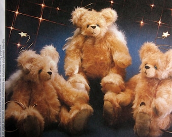 13-Inch Bears McCall's Crafts 3062 Vintage Uncut Sewing Pattern 2000