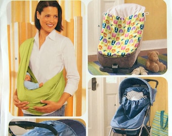 Simplicity Sewing Pattern 3712, Baby Accessories: Stroller/car Seat ...