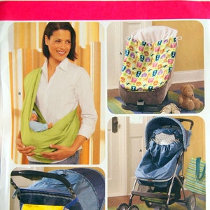 Baby Accessories Simplicity 3712 Uncut Sewing Pattern 2007