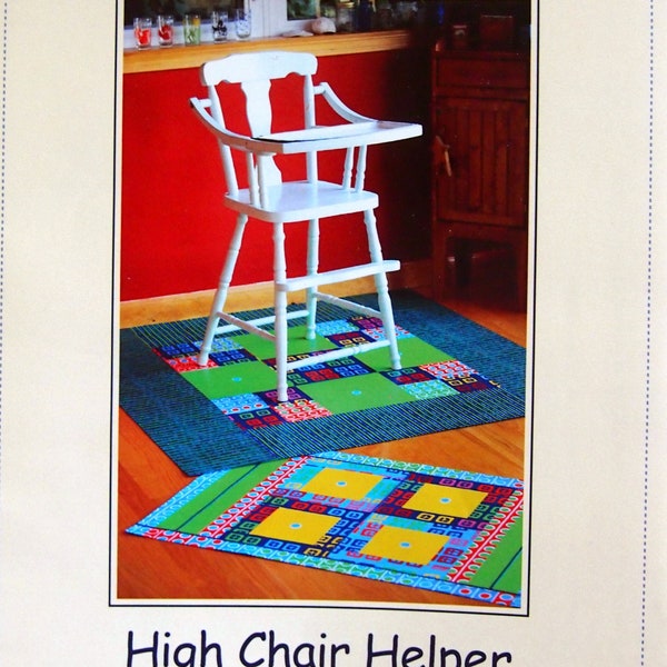 High Chair Helper By Beach Garden Quilts Quilting And Sewing Pattern Packet 2010