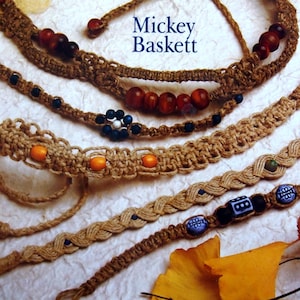 Making Beautiful Hemp & Bead Jewelry By Mickey Baskett Paperback Hemp And Bead Jewelry Book 1998