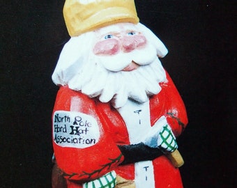 Carving Humorous Santas By Paul F. & Camille J. Bolinger Vintage Paperback Woodcarving Pattern Book 1998