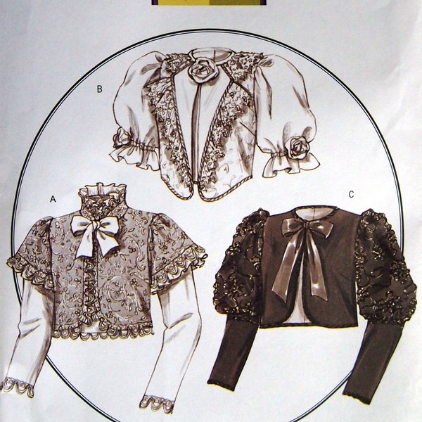 Misses' Jacket - Making History Size 6, 8, 10, 12 Butterick B4952 Uncut Sewing Pattern 2006