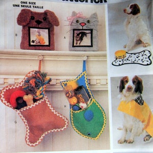Pet Accessories Butterick 6797 Vintage Uncut Sewing Pattern 2001