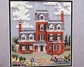 Just Cross Stitch Vintage Counted Cross Stitch Pattern Magazine January/February 2004