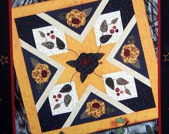 Seasonal Stars By Nancy Odom And Timid Thimble Creations Vintage Quilt Pattern Booklet 1999