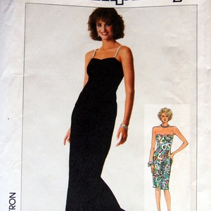 VTG 7884 Simplicity (1986). Jiffy. Misses' Dress. Size 10-12