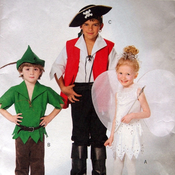 Children's/Boys'/Girls' Costume Size 7-8, 10-12, 14-16 Butterick B4632 Uncut Sewing Pattern 2005