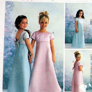 Kinderkleid Größe 3, 4, 5 McCall&#39;s Special Moments 9689 Vintage Uncut Schnittmuster 1998