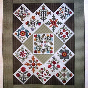 En hommage à Emma : un album de courtepointes de Lori Smith, paquet de motifs de courtepointe 2009