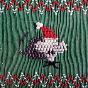 Knot A Creature Was Stirring ... 4 Designs zum Smock - Buch VII Von Linda Anton Vintage Smocking Stickmuster Leaflet 1982