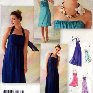 Special Occasion Dresses in Two Lengths Misses Size 4 12  