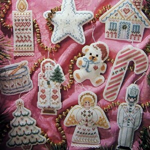 Viktorianische Ornamente von Patricia Nasers Vintage Kreuzstichmuster 1990
