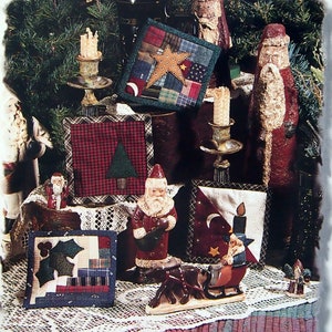 Christmas Coaster Set (With Template) By Kate Laucomer And Creative Scrap Quilting Vintage Quilting And Sewing Pattern Page 1998