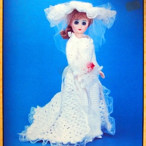 Crochet Gabrielle - Sammelpuppenserie By TD Creations Vintage Crochet Pattern Leaflet 1987