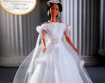 Julia Tyler DIGITAL DOWNLOAD PATTERN First Ladies of America Collection 1840s Fashion Heirloom Dress American History Crochet - Etsy Julia Tyler DIGITAL DOWNLOAD PATTERN First Ladies of America Collection 1840s Fashion Heirloom Dress American History Crochet - Etsy