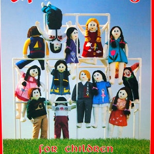 Ginger Designs Appliques For Children Vintage Applique Sewing Pattern Booklet 1983