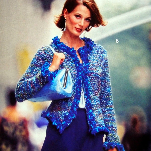 Vogue Knitting International Vintage Knitting Pattern Magazine Winter 2003/2004