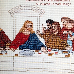 The Last Supper Leonardo Da Vinci's Masterpiece: A Counted Thread