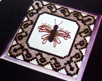 American Needlepoint Guild, Inc. Chapter Project Booklet 1999 - 2001 Vintage Spiral-Bound Needlepoint Pattern Book 1999