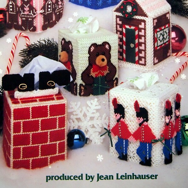 Plastic Canvas Patterns Tissue Box Etsy