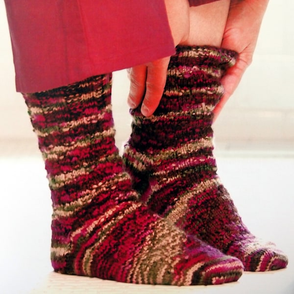 2-At-A-Time Socks By Melissa Morgan-Oakes Hardcover Spiral-Bound Knitting Pattern Book 2007