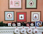 Country Christmas Classics Collection Two By Angie Austin Newton And Mary Alice Mathis Vintage Cross Stitch Pattern Leaflet 1982