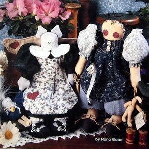 Patches In Dolls By Nona Gobel Schnittmuster Faltblatt 1994