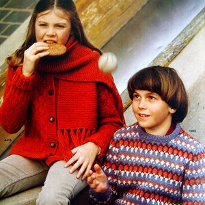 Temporizadores jóvenes vol. 196 Por Unger Folleto de patrón de tejido vintage 1977