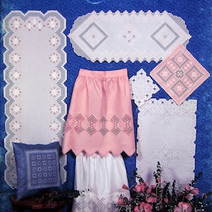 More Hardanger For Today By Carol Matson & Darlene Boysen - Compiled By Meier And Watnemo Vintage Hardanger Embroidery Booklet 1994