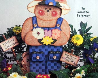 Only The Beary Best By Suzette Peterson Vintage Tole And Decorative Painting Pattern Book 1997