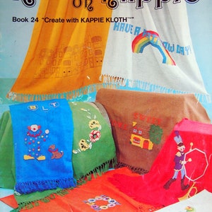 Create With Kappie Kloth - Book 24 By Kount On Kappie Kreuzstich Zählmuster Broschüre 1981