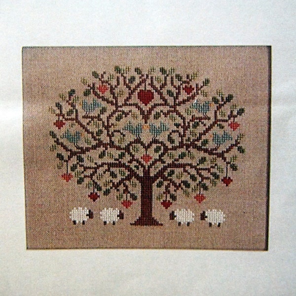 L'arbre Aux Oiseaux (The Bird Tree) - Jardin Prive By Nathalie Cichon Counted Cross Stitch Pattern Chart Pack Undated