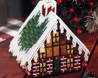 Christmas Plastic Canvas Pattern Leaflet 1989 5 Pattern