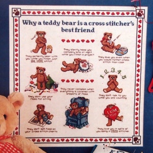 Cross Stitcher&#39;s Best Friend By Craftways Vintage Counted Cross Stitch Pattern Leaflet 1985