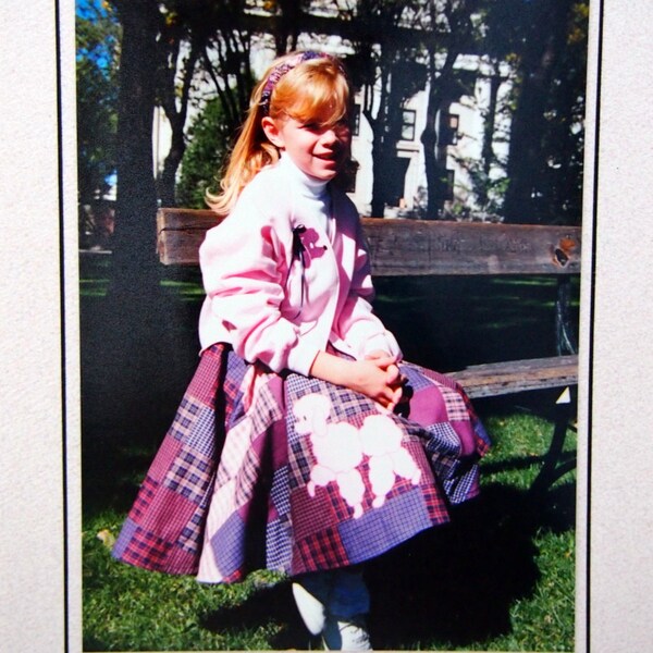 Patchwork Poodle From The Patchwork Collection Sizes Child To Adult Vintage Sewing Pattern Packet 1995